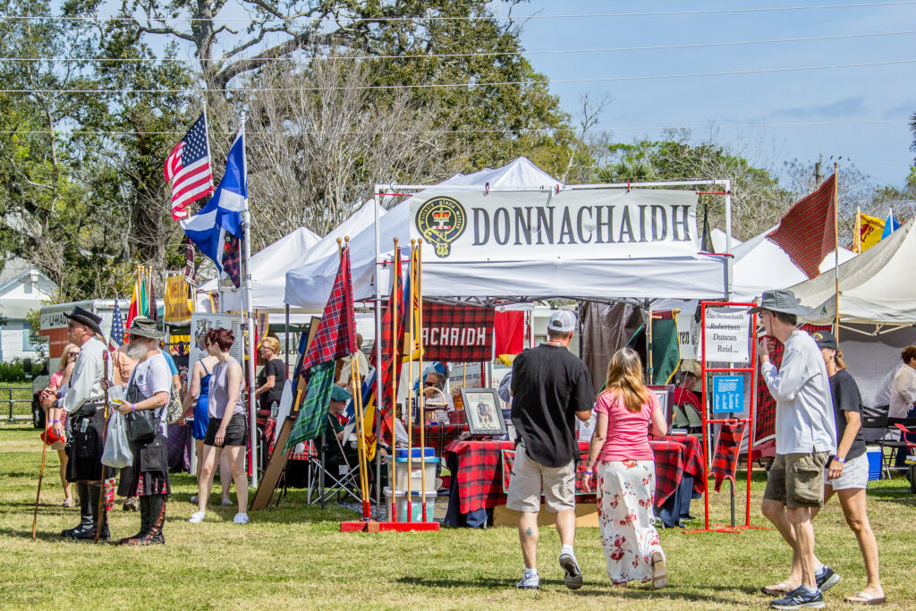 Clan Donnachaidh at the St. Augustine Celtic Festival